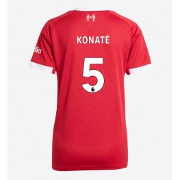 Liverpool Ibrahima Konate #5 Thuis tenue Dames 2025-26 Korte Mouw